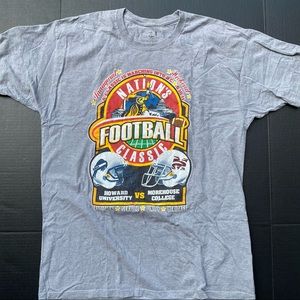 Howard U vs Morehouse Tee 2011 Gray 2011 2-Side Co